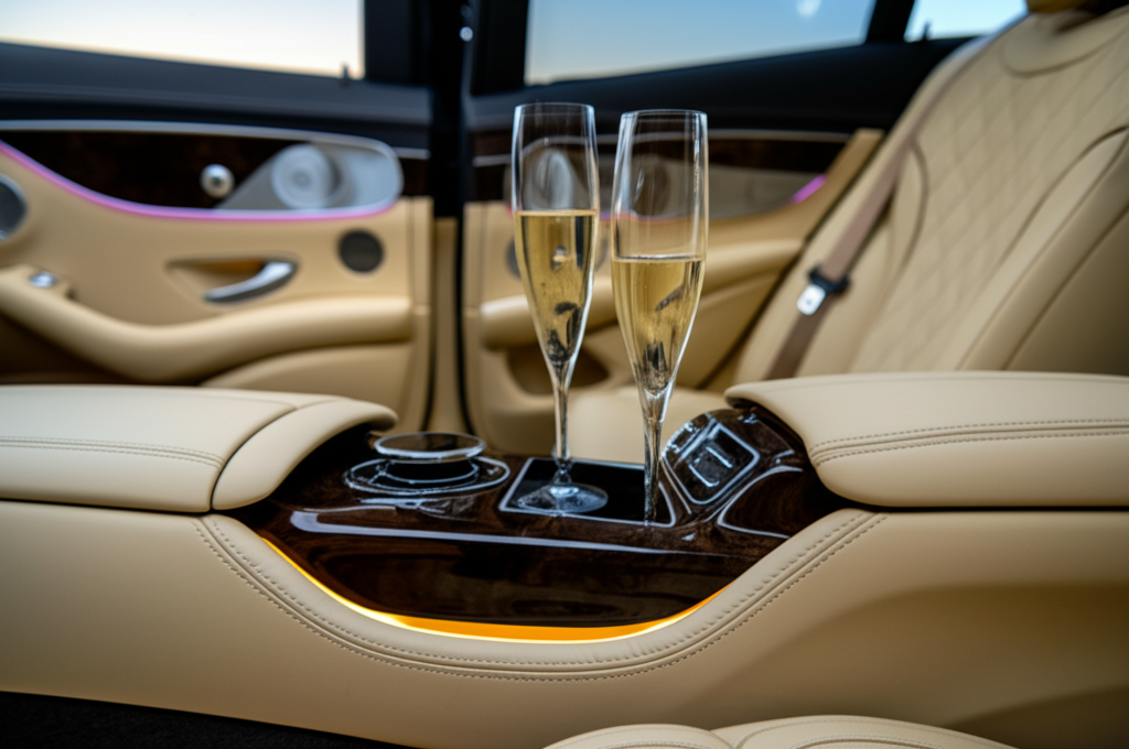 Luxury cocktails at a high-end Los Angeles venue
